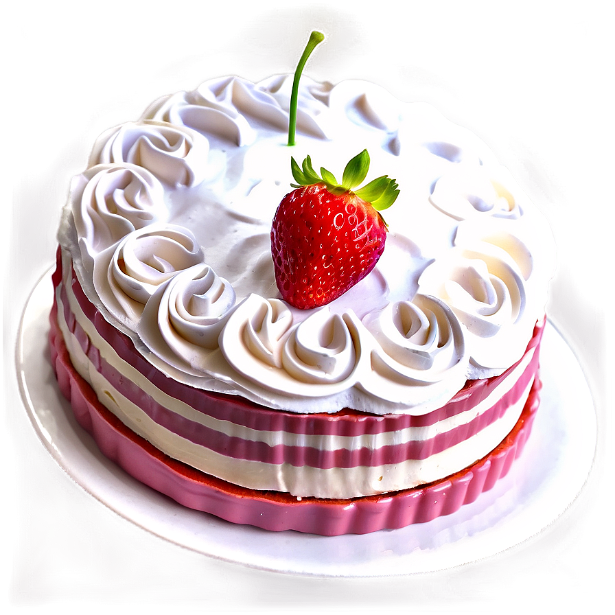 Homemade Strawberry Cake Png 06212024