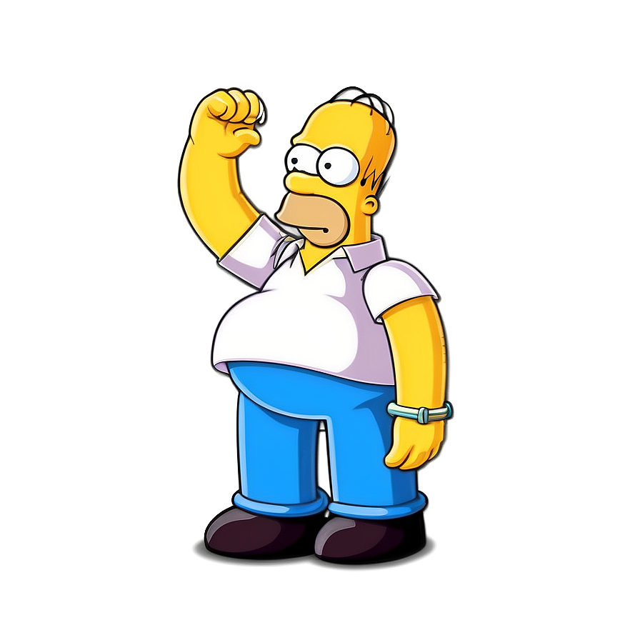 Homer Simpson Animated Series Icon Png 16