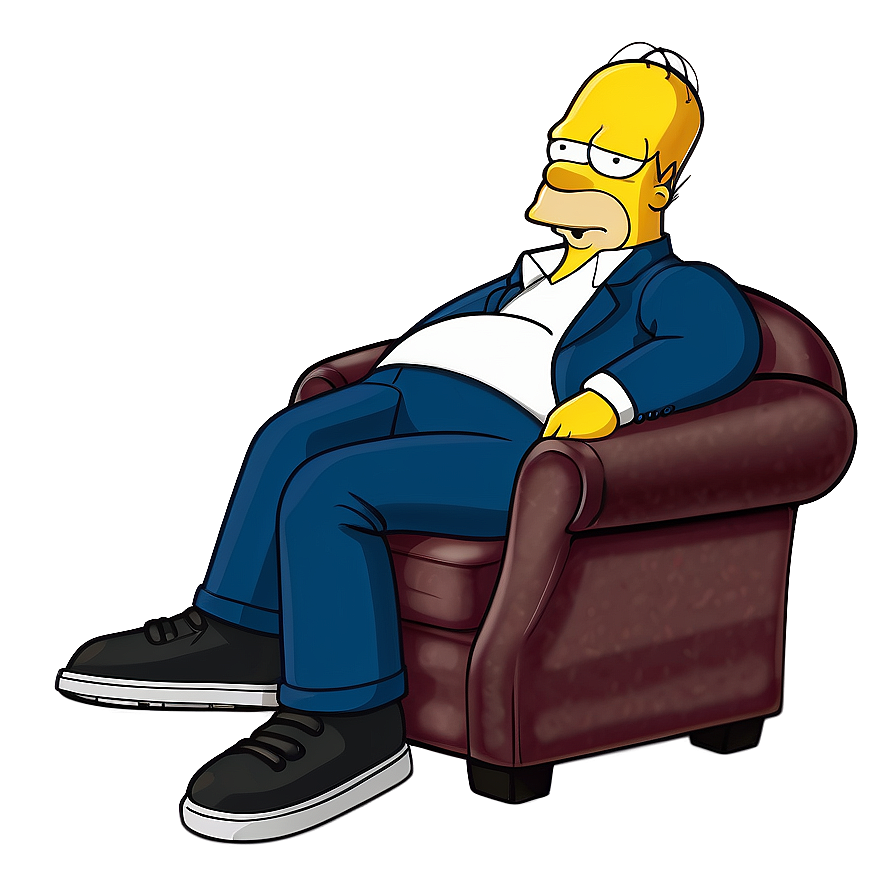 Homer Simpson Couch Potato Png Txl