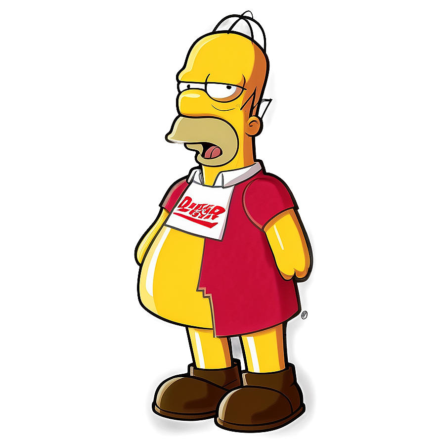 Homer Simpson Duff Beer Png 05212024