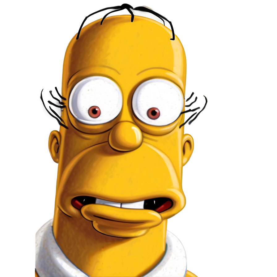 Homer Simpson Mischievous Grin Png Hdy76