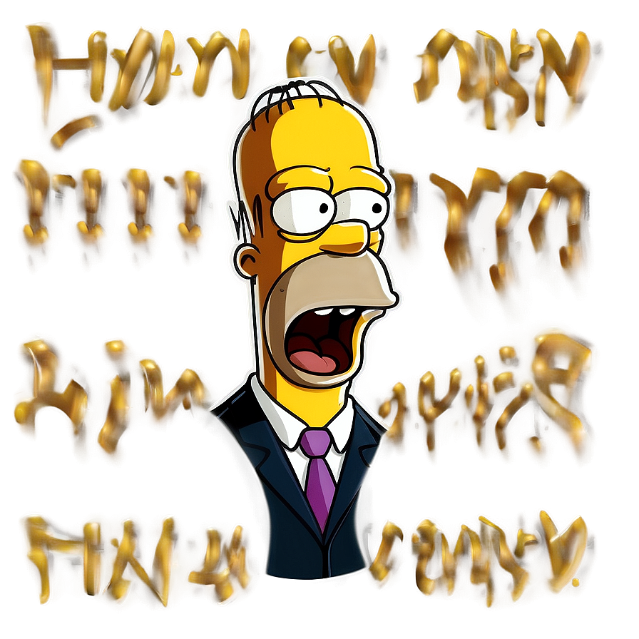 Homer Simpson Smiling Face Png Bmj