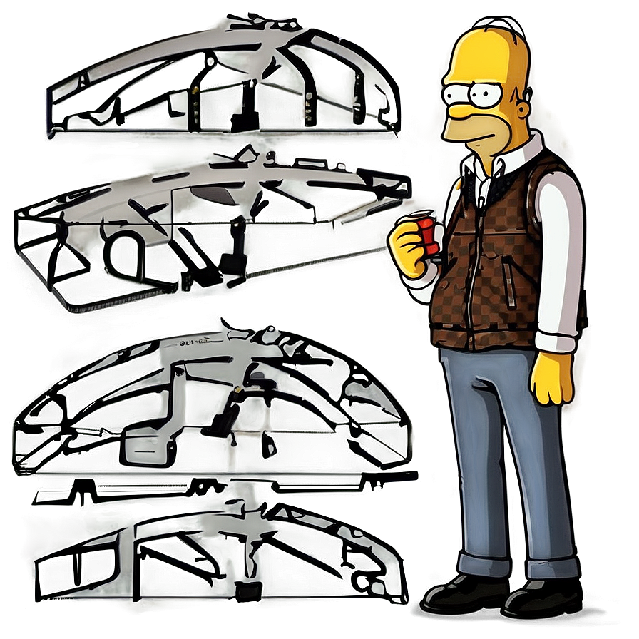 Homer Simpson Springfield Resident Png 29