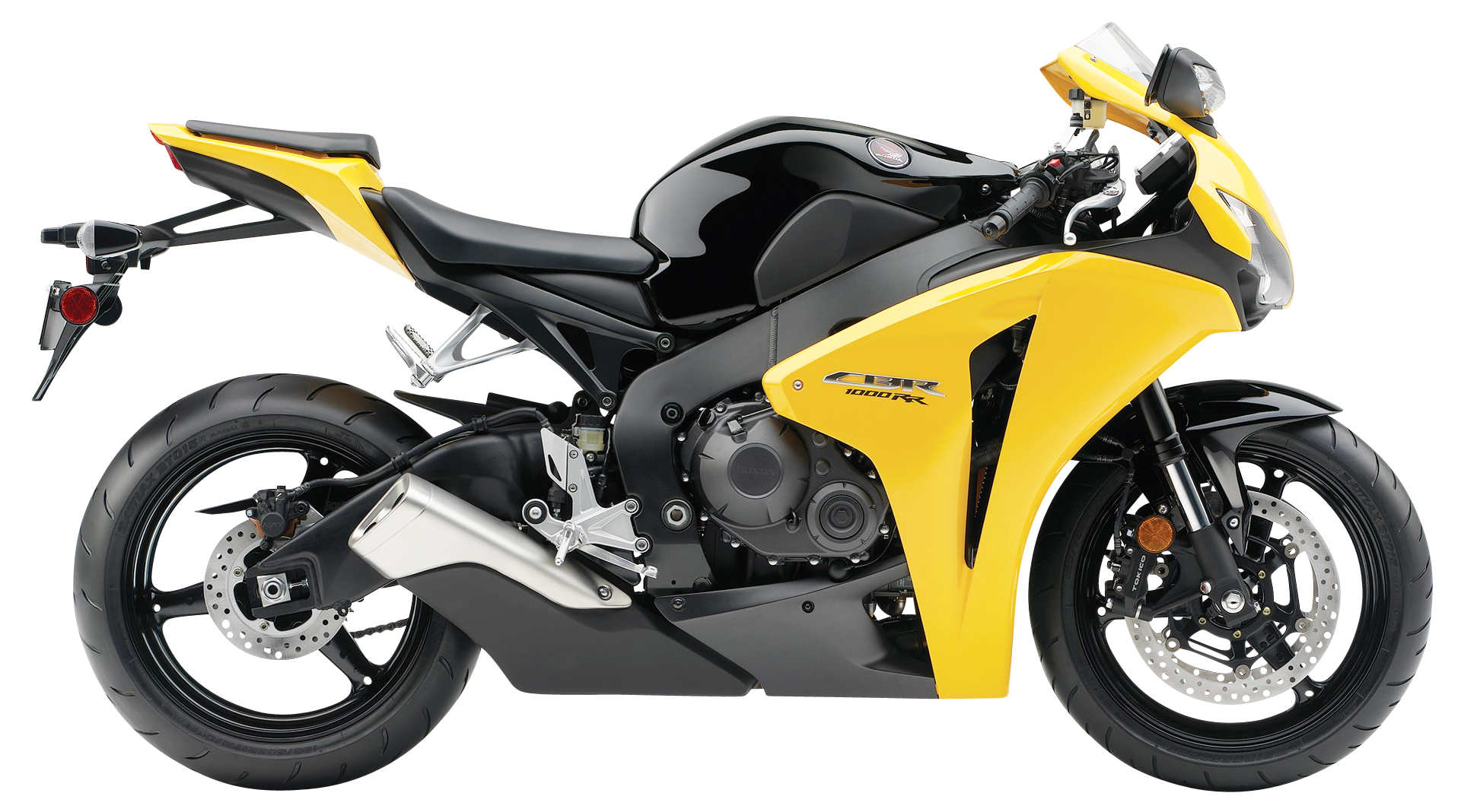 Honda C B R1000 R R Yellowand Black Sportbike