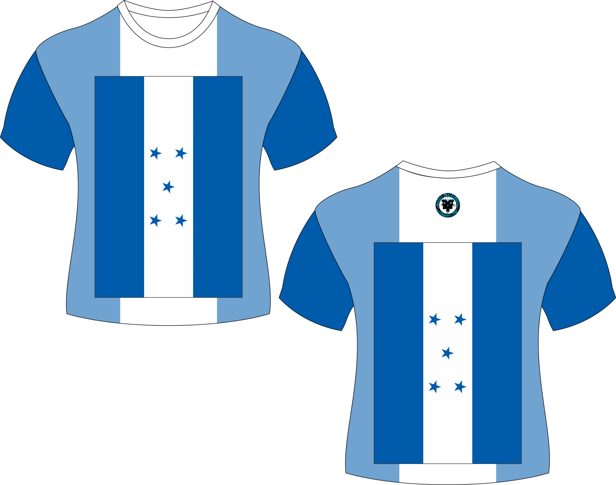 Honduras Football Jersey Design