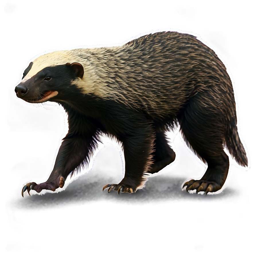 Honey Badger In The Wild Png Mpp