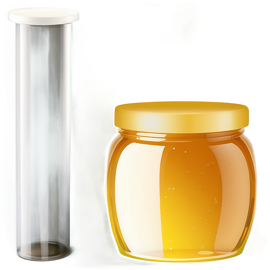 Honey Jar With Handle Png 06212024