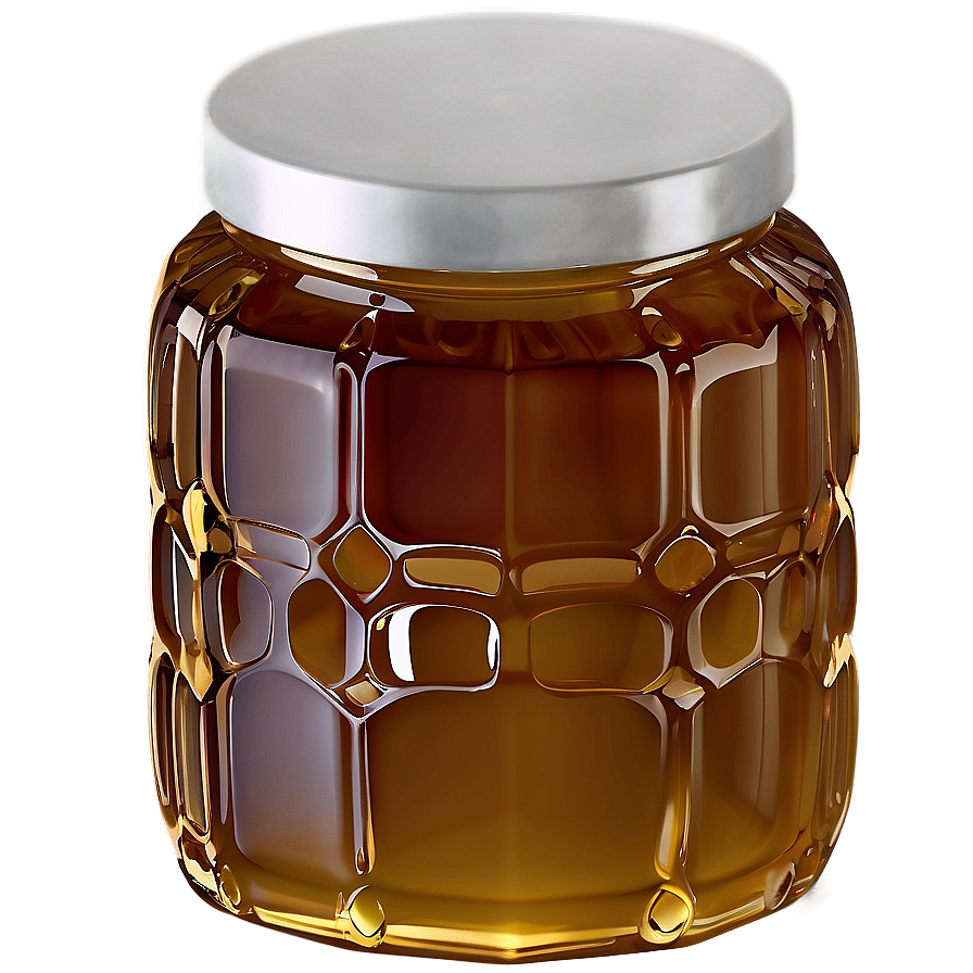 Honey Jar With Handle Png Riw26