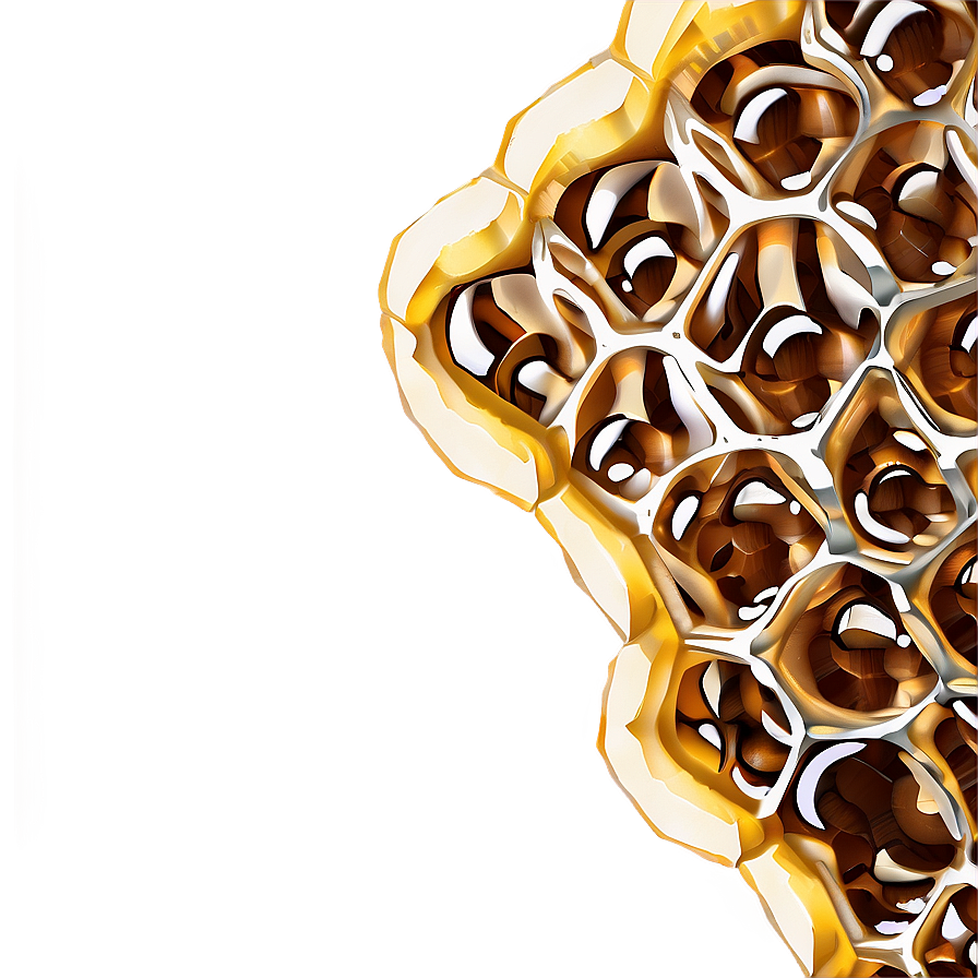 Honeycomb Hive Closeup Png 06282024