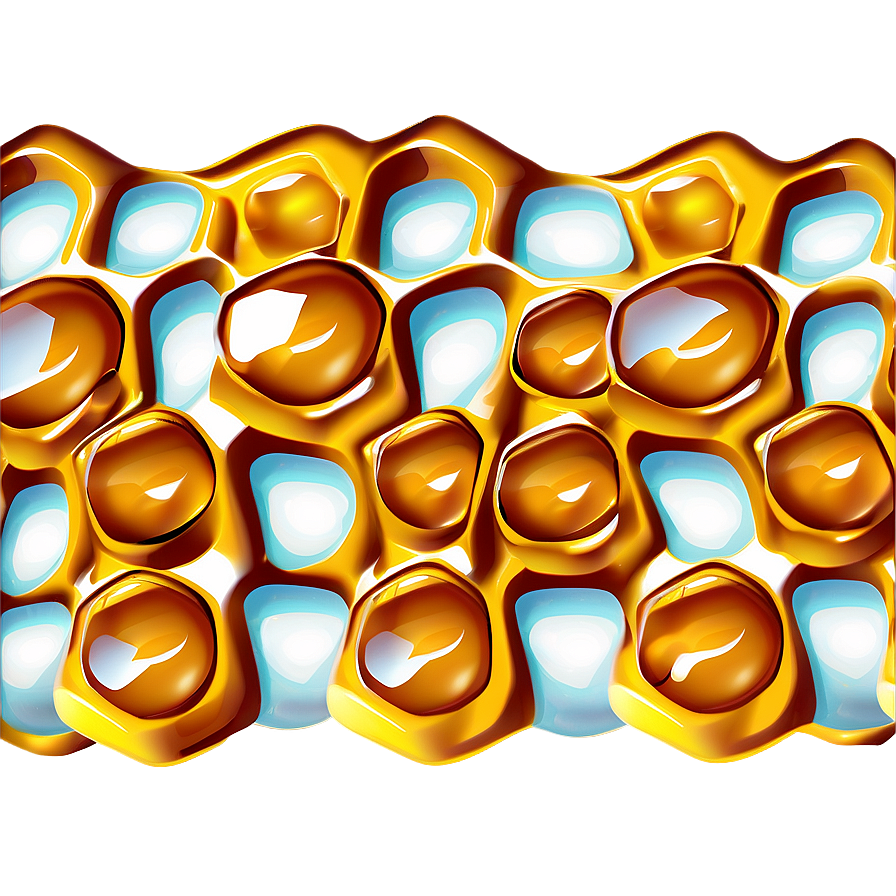 Honeycomb Illustration Png Lff5