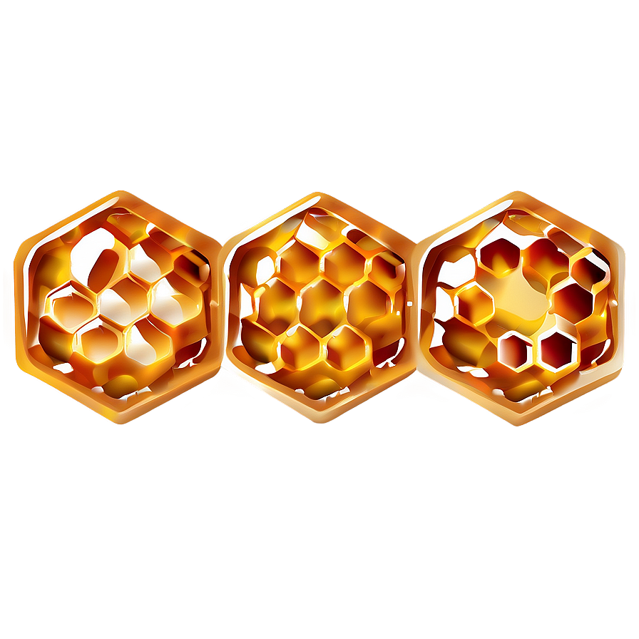 Honeycomb Pattern Illustration Png 06262024