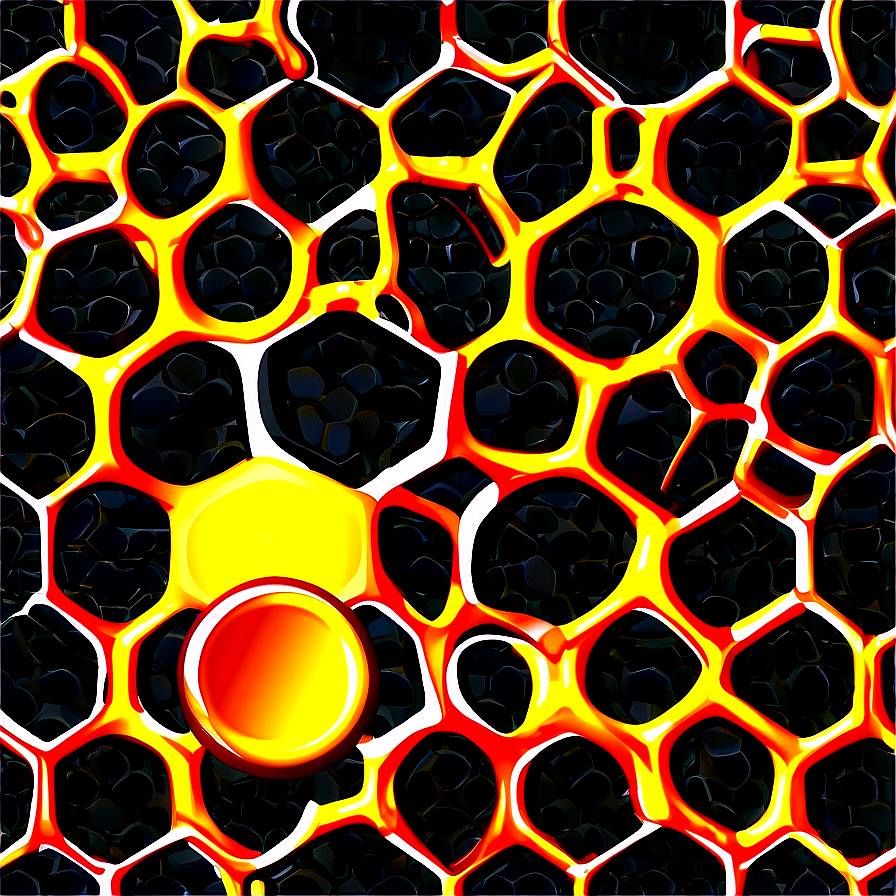 Honeycomb Pattern Vector Png 06262024