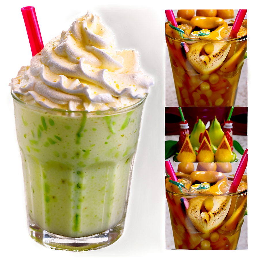 Honeydew Milkshake Png Pgi