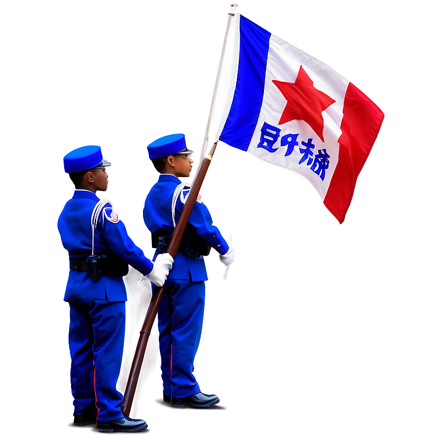 Honor Guard Flag Png Jfk23