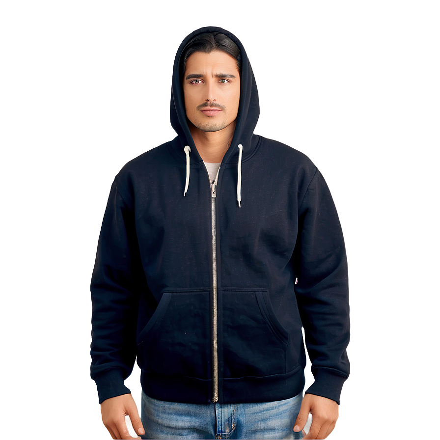 Hoodie With Earphones Png 17