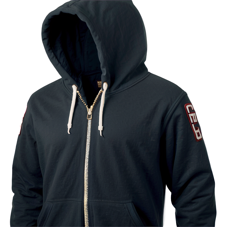 Hoodie With Zipper Png 05242024