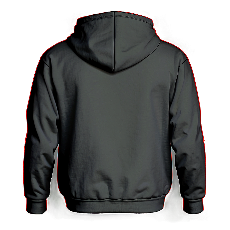 Hoodie Without Pocket Template Png 45