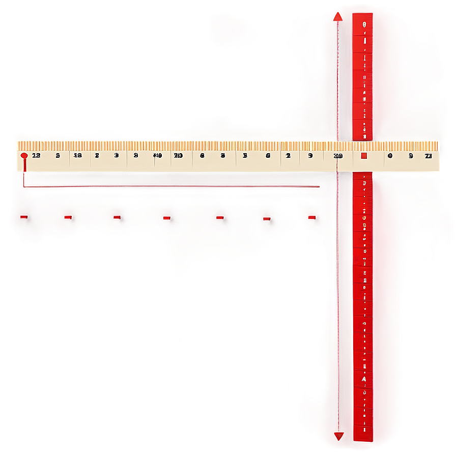 Horizontal Number Line Design Png 06132024