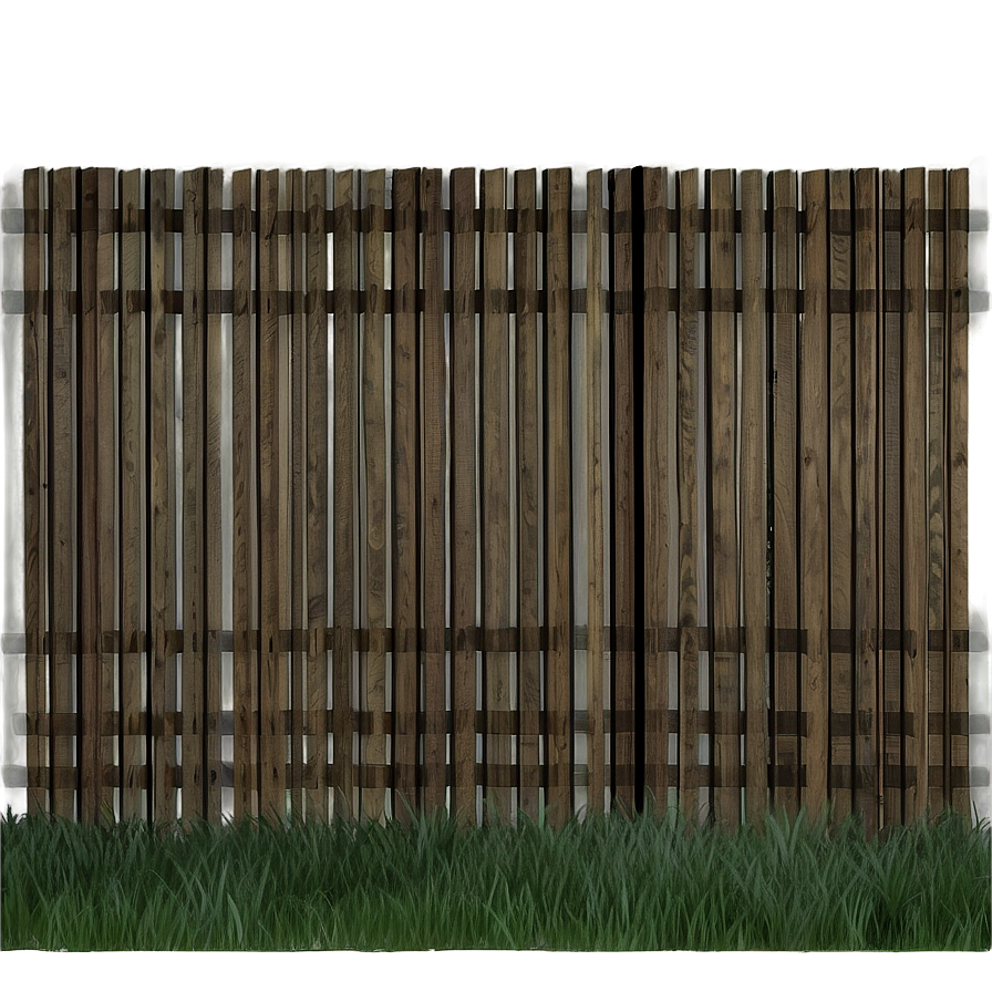 Horizontal Slat Fence Png 30