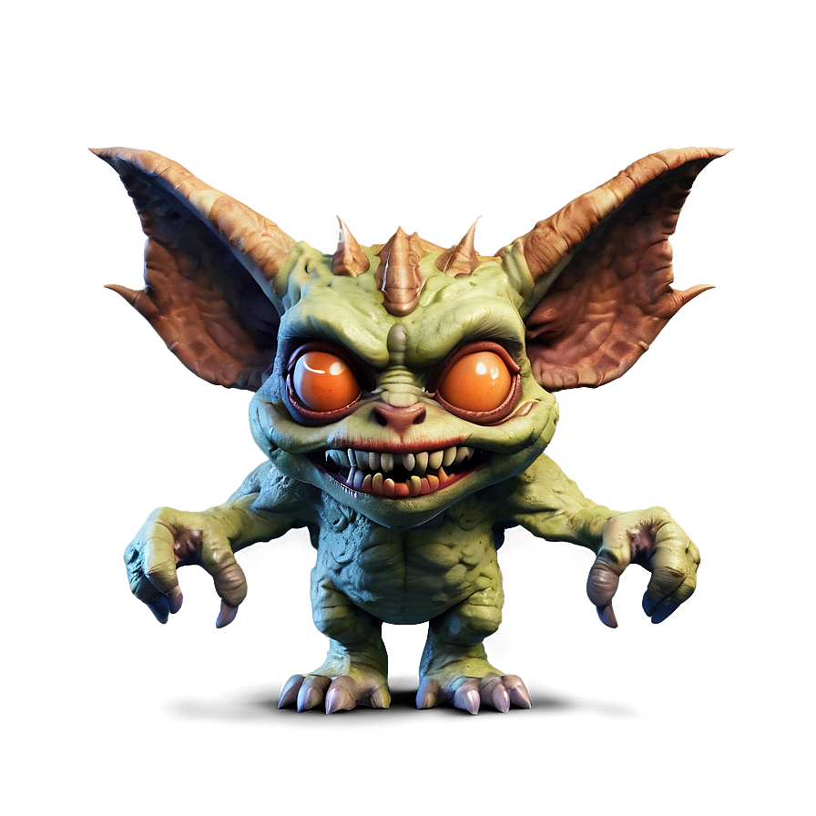 Horned Gremlin Character Png 62