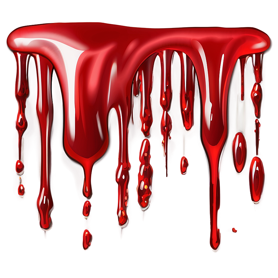 Horror Blood Drip Png 8