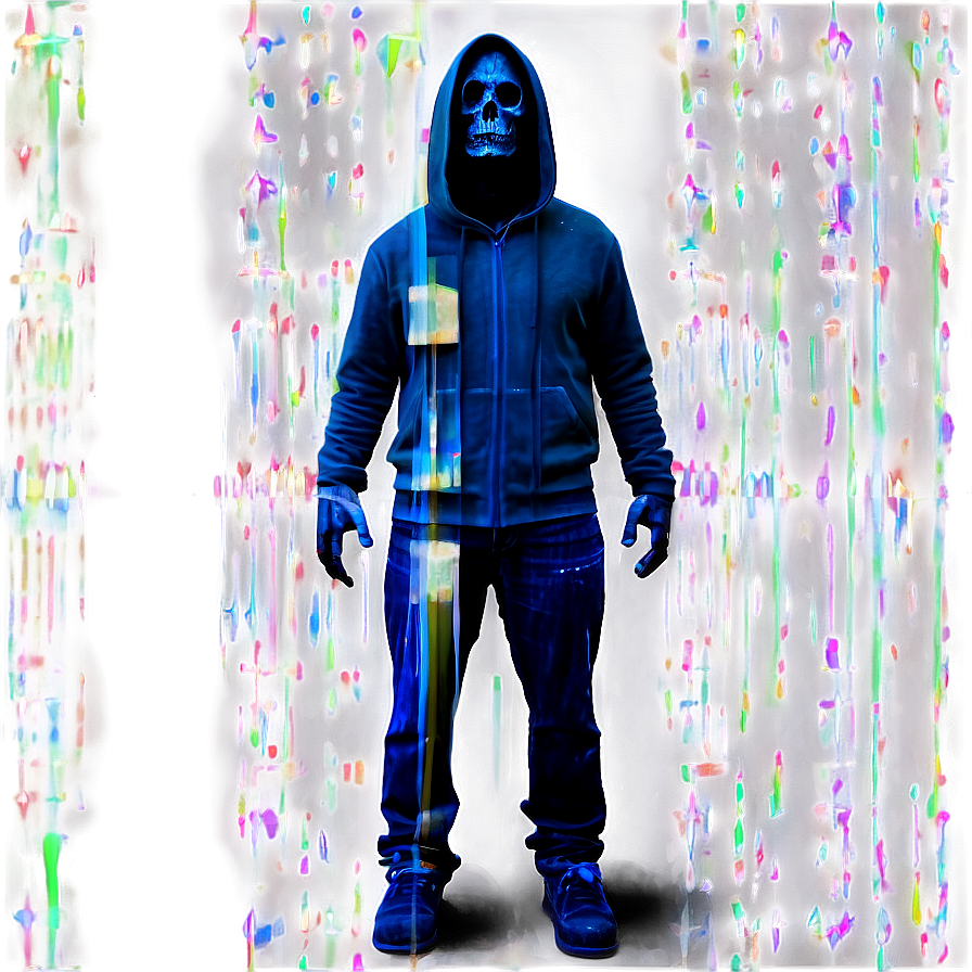 Horror Glitch Effect Png 50