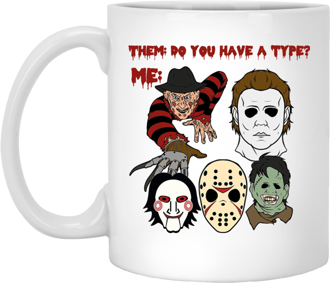 Horror Icons Mug Design