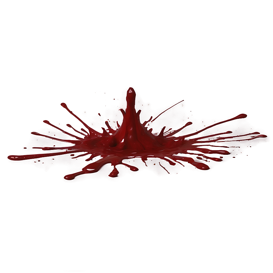 Horror Red Blood Splatter Png Rjq91