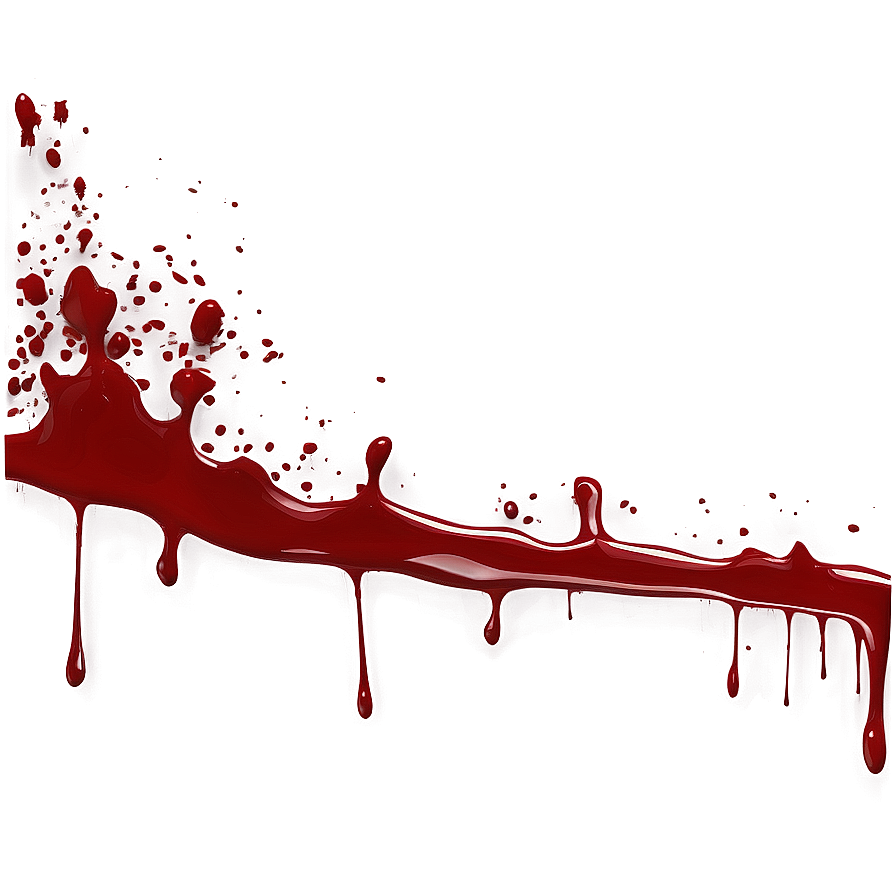 Horror Scene Blood Splatter Png 04302024
