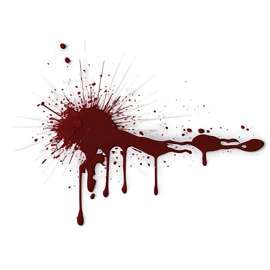 Horror Scene Blood Splatter Png Ccg