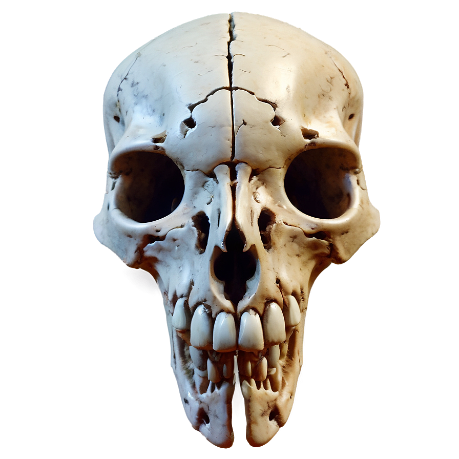 Horror-themed Animal Skull Png Voh74