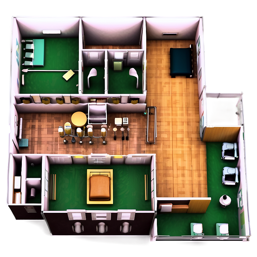 Hospital Floor Plan Png 36