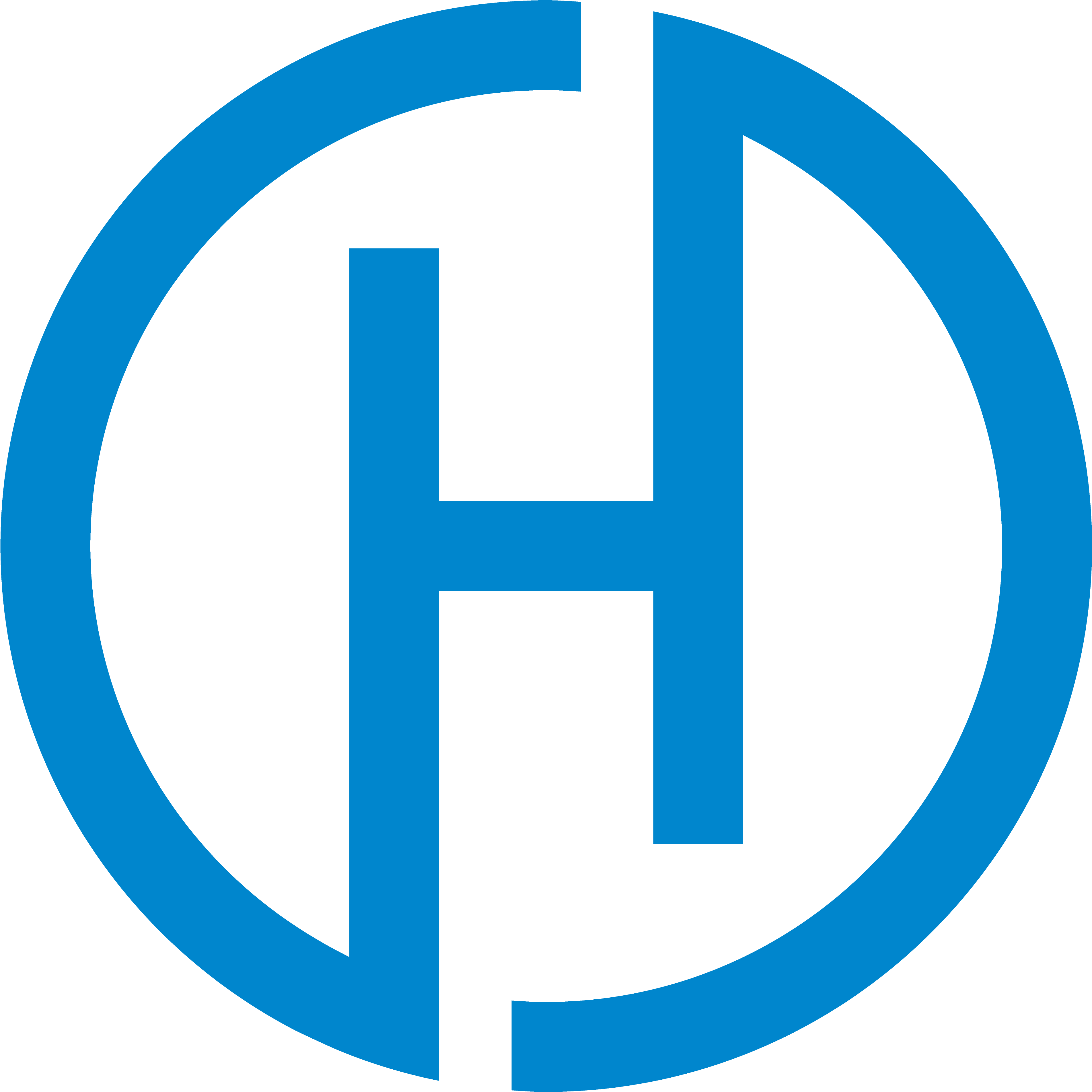 Hospital Logo Blue Circle