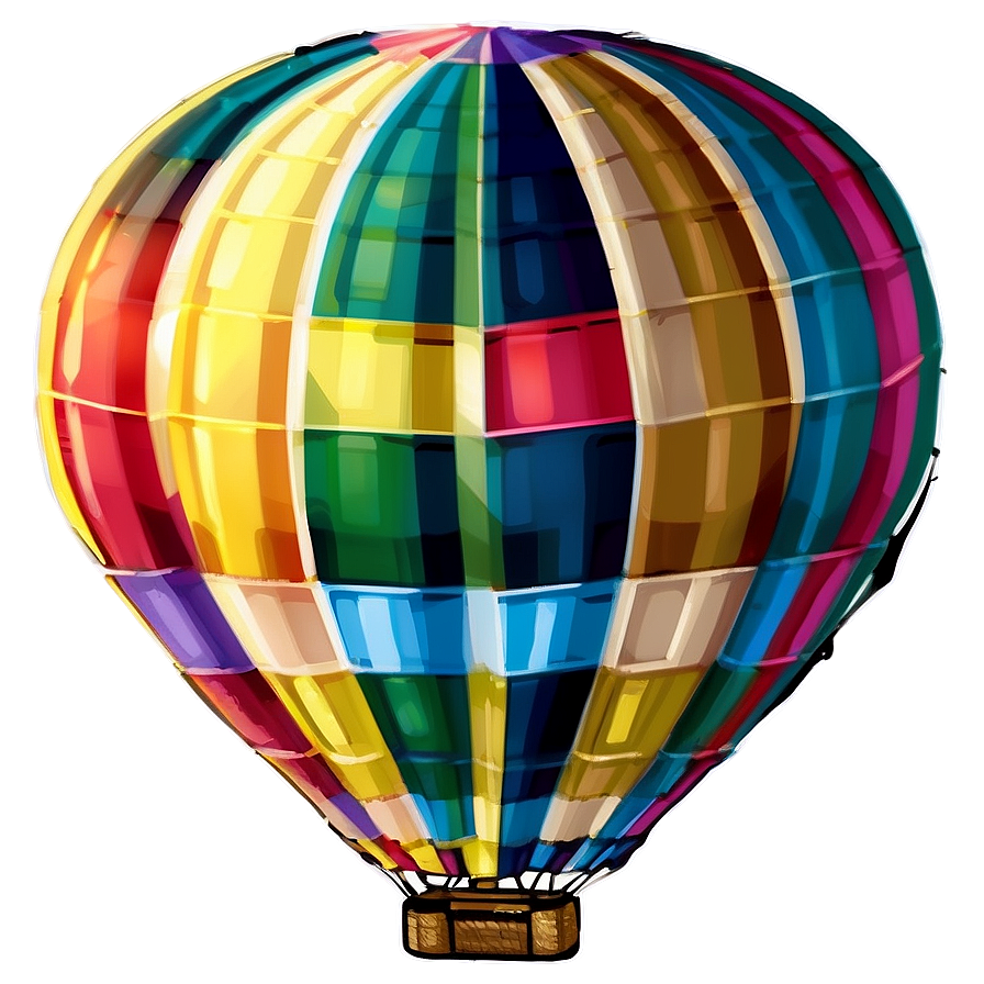 Hot Air Balloon Summer Png 05212024