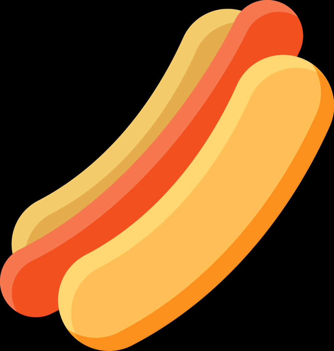 Hot Dog Vector Illustration