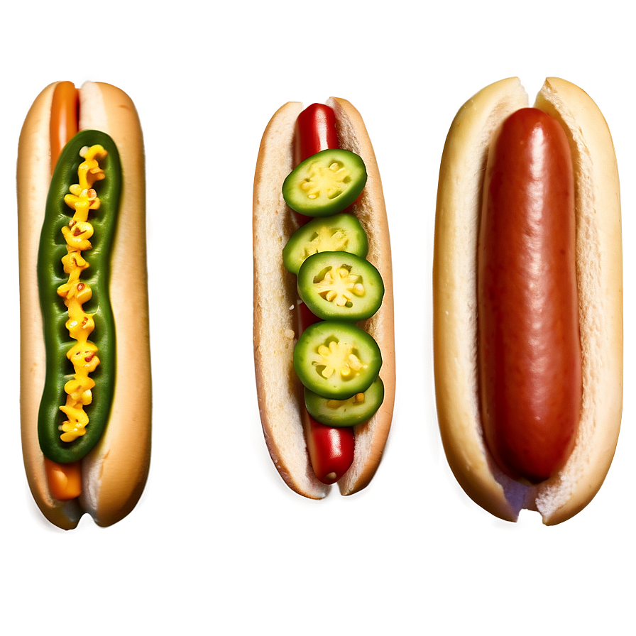 Hot Dog With Jalapenos Png 05232024