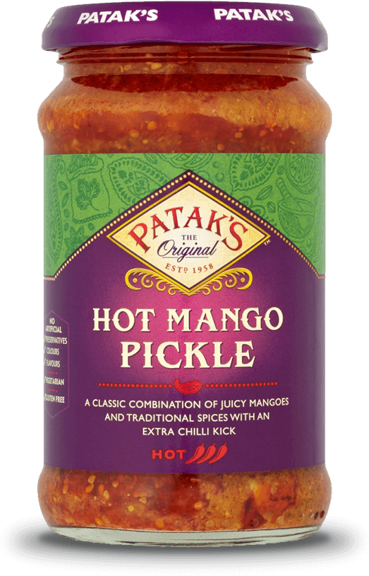 Hot Mango Pickle Jar