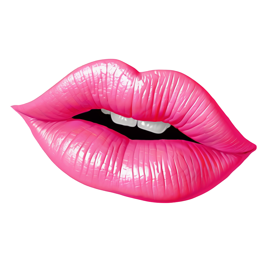 Hot Pink Lips Png 96