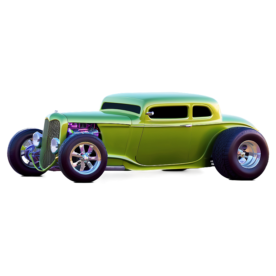 Hot Rod Car Outline Png Rtq55