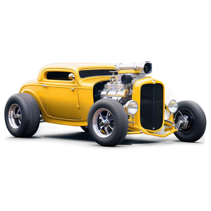 Hot Rod With Blower Png 23