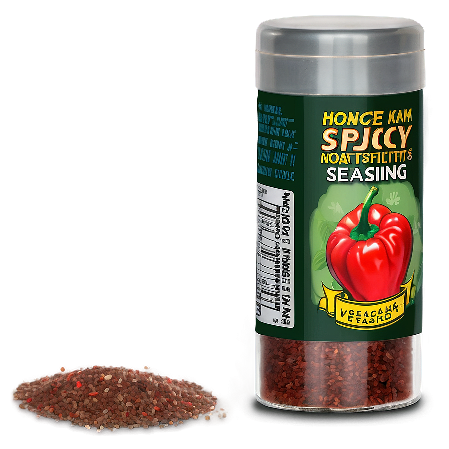 Hot & Spicy Seasoning Png Mdt10