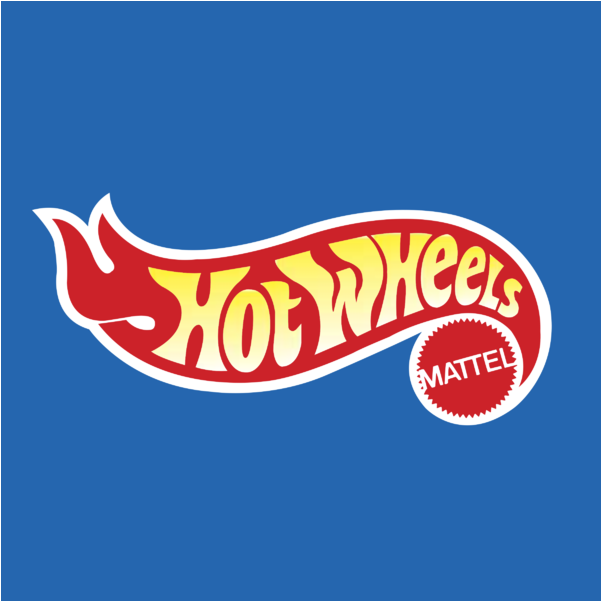 Hot Wheels Logo Flame Design