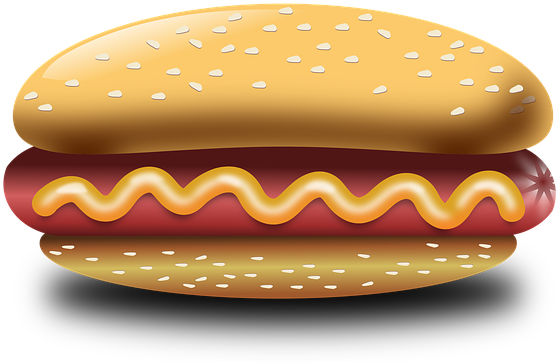 Hotdog Emoji Illustration