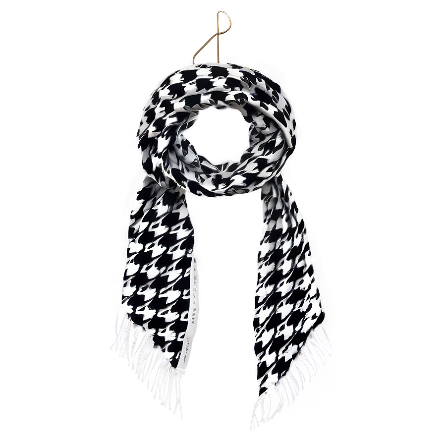 Houndstooth Scarf Png 60