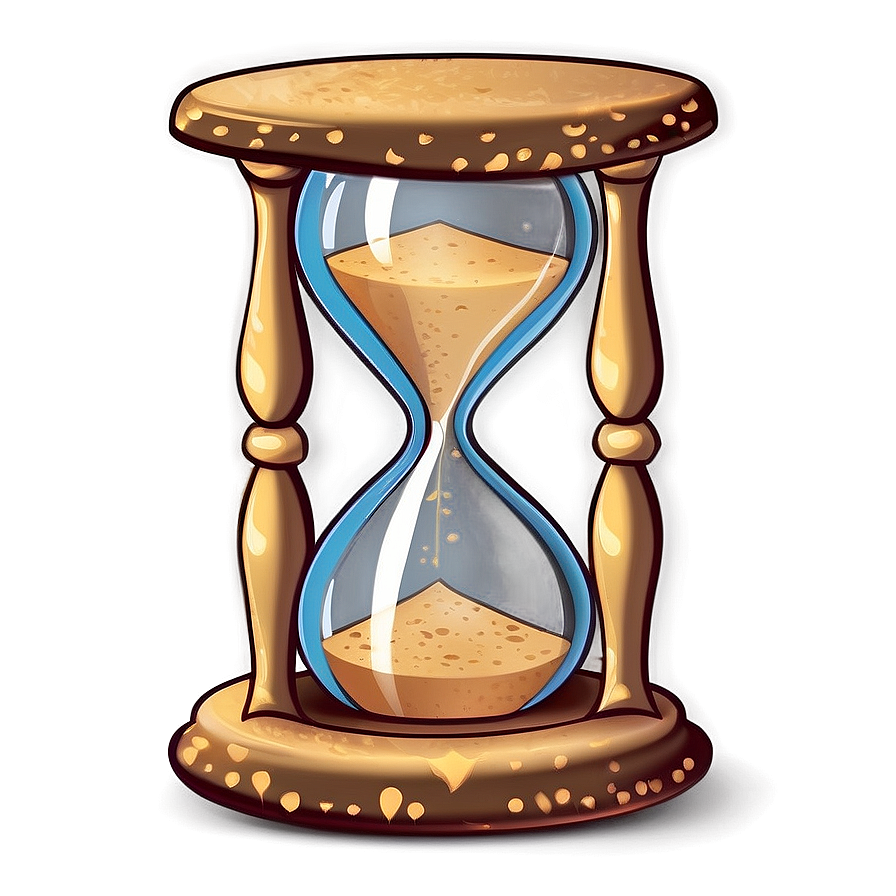 Hourglass In Sandstorm Png 05232024