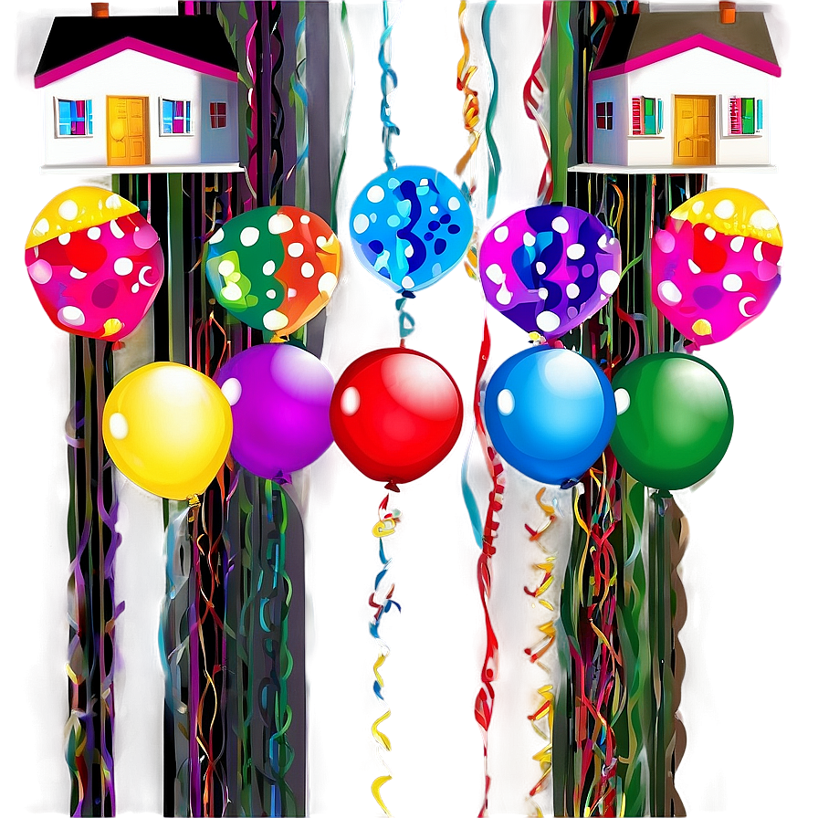 House Party Decorations Png Bqf