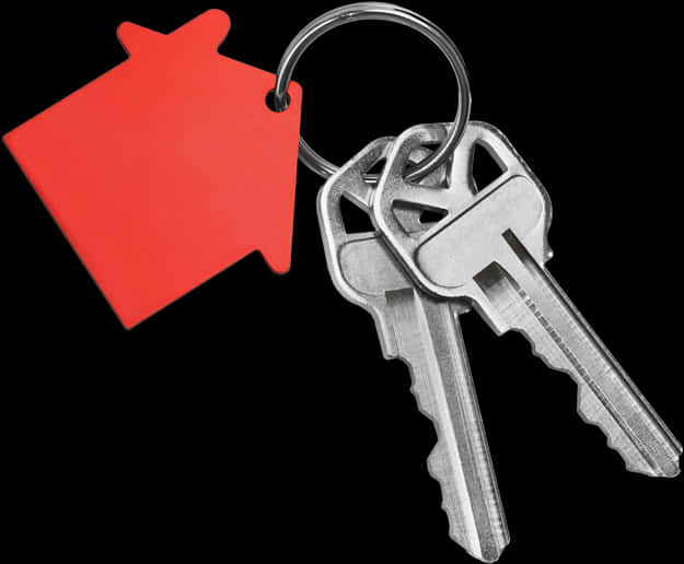 House Shape Keychainand Keys