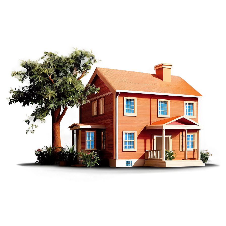 House Silhouette Clipart Png Fqk