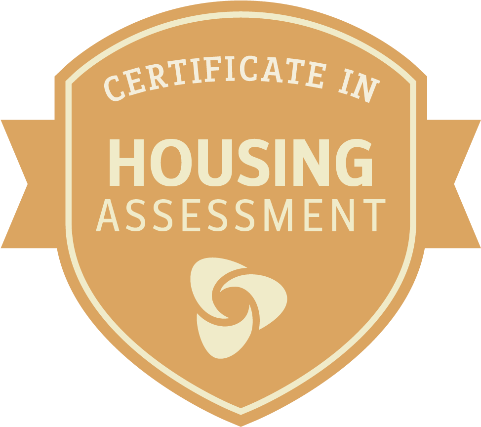 Housing Assessment Certificate Emblem