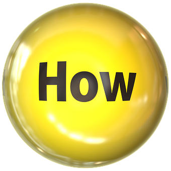 How Button Yellow Bubble